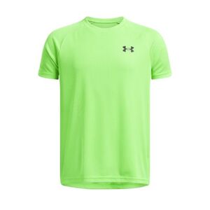 Fiú edzőpóló rövid ujjú UNDER ARMOUR UA Tech Textured SS-GRN kép