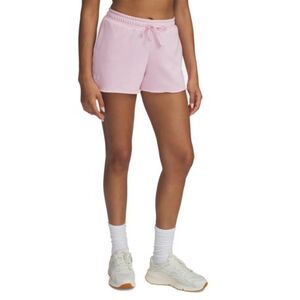 Női sportos rövidnadrágok UNDER ARMOUR UA Rival Terry Short-PNK kép