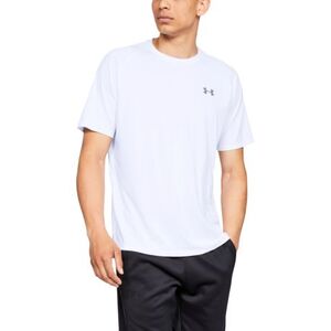 Férfi rövid ujjú edzőpóló UNDER ARMOUR UA Tech 2.0 SS Tee-WHT kép