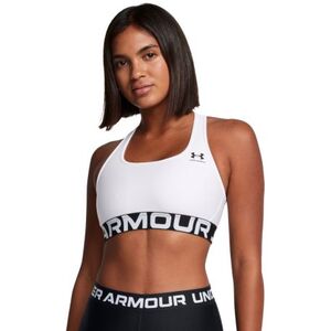 Női edzősport melltartó UNDER ARMOUR UA HG Mid Branded-WHT kép