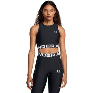 Női edzőtop UNDER ARMOUR HeatGear Rib Tank-BLK kép