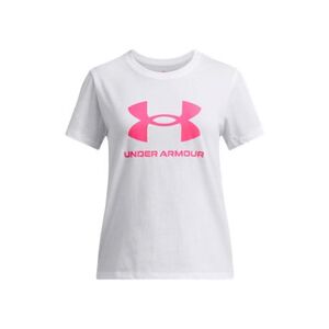 Lány póló rövid ujjú UNDER ARMOUR UA BIG LOGO SS-WHT kép