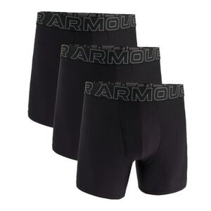 Férfi boxeralsók UNDER ARMOUR 3 PACK-UA PERFORMANCE TECH- SOLID 6in-BLK kép