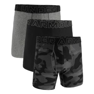 Férfi boxeralsók UNDER ARMOUR 3 PACK-UA PERFORMANCE TECH- NOVELTY 6in-BLK kép