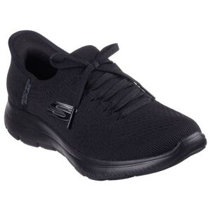 Női szabadidőcipők SKECHERS Summits - New Daily Slip-Ins black kép