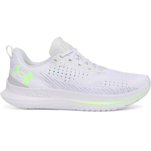 Férfi futócipők UNDER ARMOUR UA Velociti 4 white white hyper green kép
