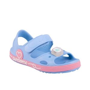 Lány szandálok COQUI Yogi + Amulet K light elemental blue fondant pink kép