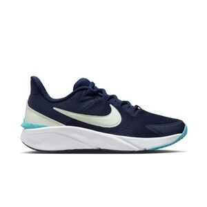 Fiú sportcipők (edzőcipők) NIKE Star Runner 4 Jr midnight navy volt tint dusty cactus kép