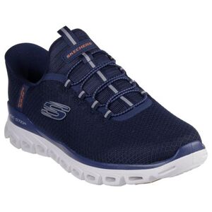 Férfi szabadidőcipő SKECHERS Glide Step Noxus Slip-Ins M navy white kép