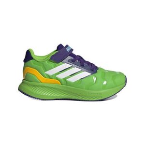 Fiú sportcipők (edzőcipők) ADIDAS Runfalcon 5 Iron Hulk K semi solar green cloud white collegiate purple kép