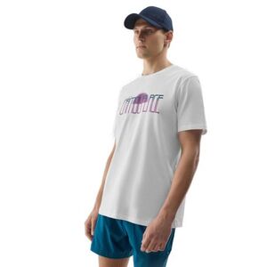 Férfi rövid ujjú póló 4F TSHIRT-WSS24TTSHM1288-10S-WHITE kép