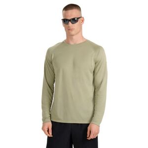 Férfi hosszú ujjú futó póló 4F LONGSLEEVE FNK M413-WAW25TFLOM413-44S-OLIVE kép