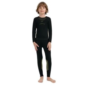 Fiú hőszigetelő alsónemű felső és alsó rész 4F JUNIOR SEAMLESS UNDERWEAR M248-4FJWAW25USEAM248-20S-DEEP BLACK kép