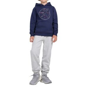 Fiú melegített melegítőnadrágok 4F JUNIOR TROUSERS CAS M1510-4FJWMM00TTROM1510-25M-GREY MELANGE kép