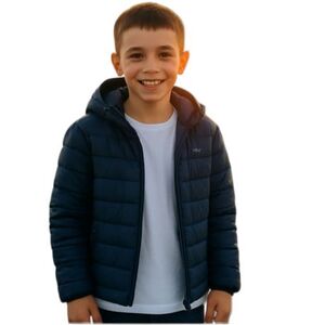 Fiú kabát 4F JUNIOR DOWN JACKET U0704-4FJWAW25TDJAU0704-31S-NAVY kép