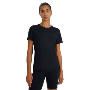 Női rövid ujjú edzőpóló 4F TSHIRT FNK F1828-WMM00TFTSF1828-20S-DEEP BLACK kép