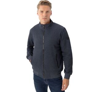 Férfi zipzáras pulóver VOLCANO B-SWED-600M-NAVY MEL kép
