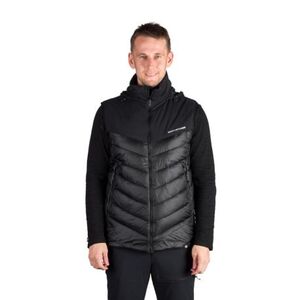 Férfi túrázó mellény kapucnival NORTHFINDER JEDRICK-270blackblack kép