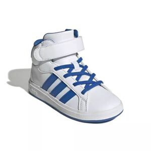 Fiú szabadidőcipők ADIDAS Grand Court Mid K cloud white bright royal bright royal kép