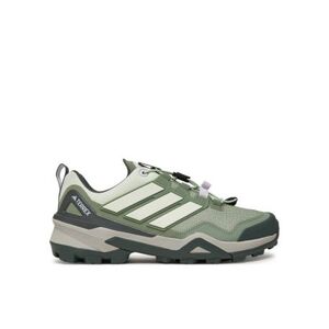 Női alacsony túracipő ADIDAS Terrex Skychaser W linen green off white silver dawn kép