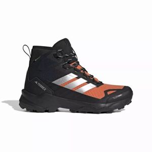 Férfi bokáig érő túracipő ADIDAS Terrex Skychaser AX5 Mid GTX Clima M core black matte silver semi impact orange kép