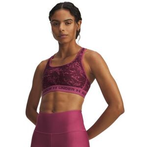 Női edzősport melltartó UNDER ARMOUR Crossback Mid Print kép
