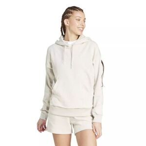 Női kapucnis pulóver ADIDAS W SL FT HD WONALU WHITE kép