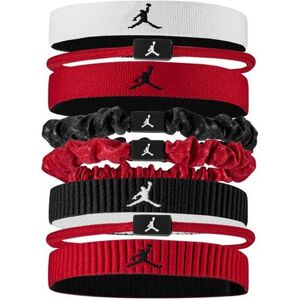 Női fejpánt NIKE JORDAN MW HEAD TIES 8PK WH GR BK kép