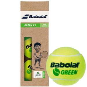 Teniszlabdák 3 db BABOLAT GREEN X3 kép