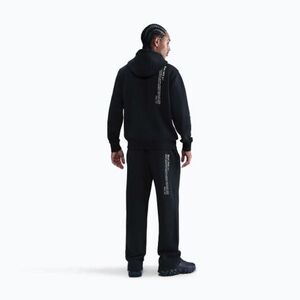 Férfi melegítőnadrágok NIKE M NK CLUB BNGEE PNT SWSH SPRT BLACK METALLIC GOLD kép