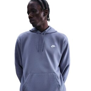 Férfi kapucnis pulóver NIKE M NK CLUB FT PO HOODIE WORLD INDIGO WORLD INDIGO WHITE kép