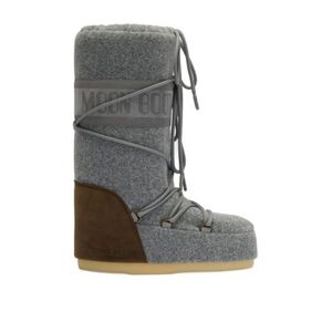 Magas téli cipők MOON BOOT MB ICON NUBUCK FELT, HM05 GREY COCOA kép