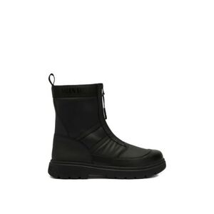 Sétáló barefoot magas cipő MOON BOOT MB COMBAT ZIP BOOT WP, N001 BLACK kép