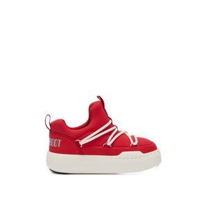 Junior alacsony téli cipők MOON BOOT MB JR PARK LOW LACE, D001 MOON RED kép