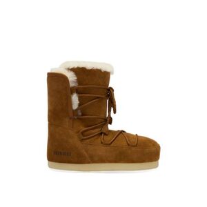 Női bokacsizmák télen MOON BOOT MB EVX BOOT SUEDE SHEARLING, M008 COGNAC kép