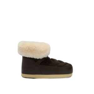 Női alacsony téli cipők MOON BOOT MB EVX IGLOO, ML01 DARK BROWN NATURAL kép