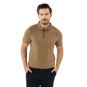 Férfi pólóing rövid ujjú VOLCANO O-MOLTI-BEIGE kép