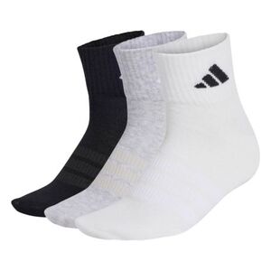 Zoknik ADIDAS 3PACK-T ESS ANK 3P MGREYH WHITE BLACK kép