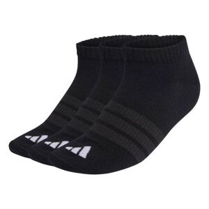 Zoknik ADIDAS 3PACK-T ESS LOW 3P BLACK BLACK WHITE kép