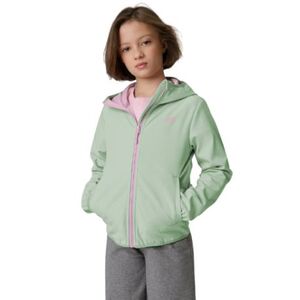 Lány túrázó Softshell dzseki kapucnival 4F JUNIOR SOFTSHELL JACKET F478-47S-MINT kép