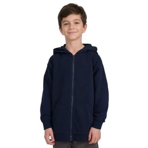 Fiú kapucnis pulóver zipzárral 4F JUNIOR SWEATSHIRT M2523-31S-NAVY kép
