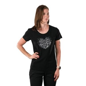 Női rövid ujjú túrázó póló NORTHFINDER INES-269black kép