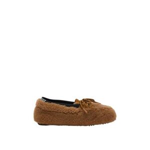 Női balerina cipők (szabadidő lábbeli) MOON BOOT MB MOON DECK TEDDY, M008 COGNAC kép