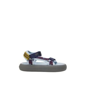Női szandálok MOON BOOT MB SUPER SANDAL BLOOM, FF03 MOON BLUE BABY BLUE kép