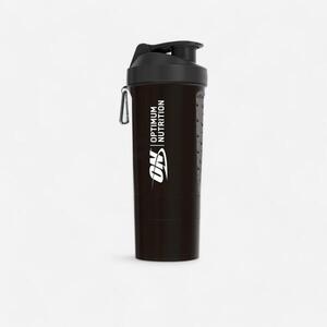 Optimum Nutrition Shaker, 600 ml, csavarós tárolóedénnyel - kép