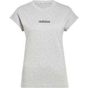 adidas ESSENTIALS LINEAR SINGLE Női póló, szürke, méret kép