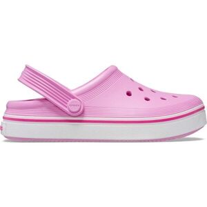 Crocs OFF COURT CLOG K Lány belebújós cipő, rózsaszín, méret 32/33 kép