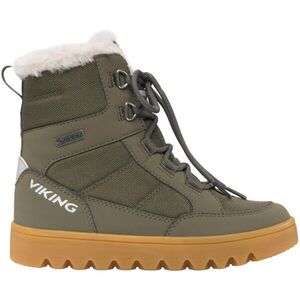 VIKING BY NORWAY FLEEK WARM GTX ZIP Junior téli cipő, khaki, méret kép