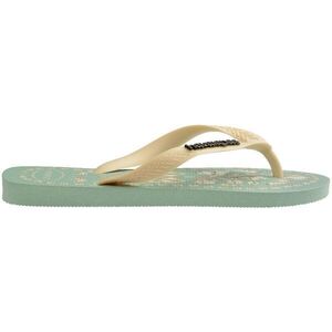 HAVAIANAS TOP TROPIC ALIA VIBES Női flip-flop papucs, világoszöld, méret 39/40 kép