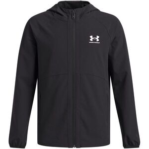 Under Armour VIBE WOVEN WINDBREAKER Gyerek sportos dzseki, fekete, méret kép